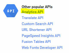 Populäre APIs