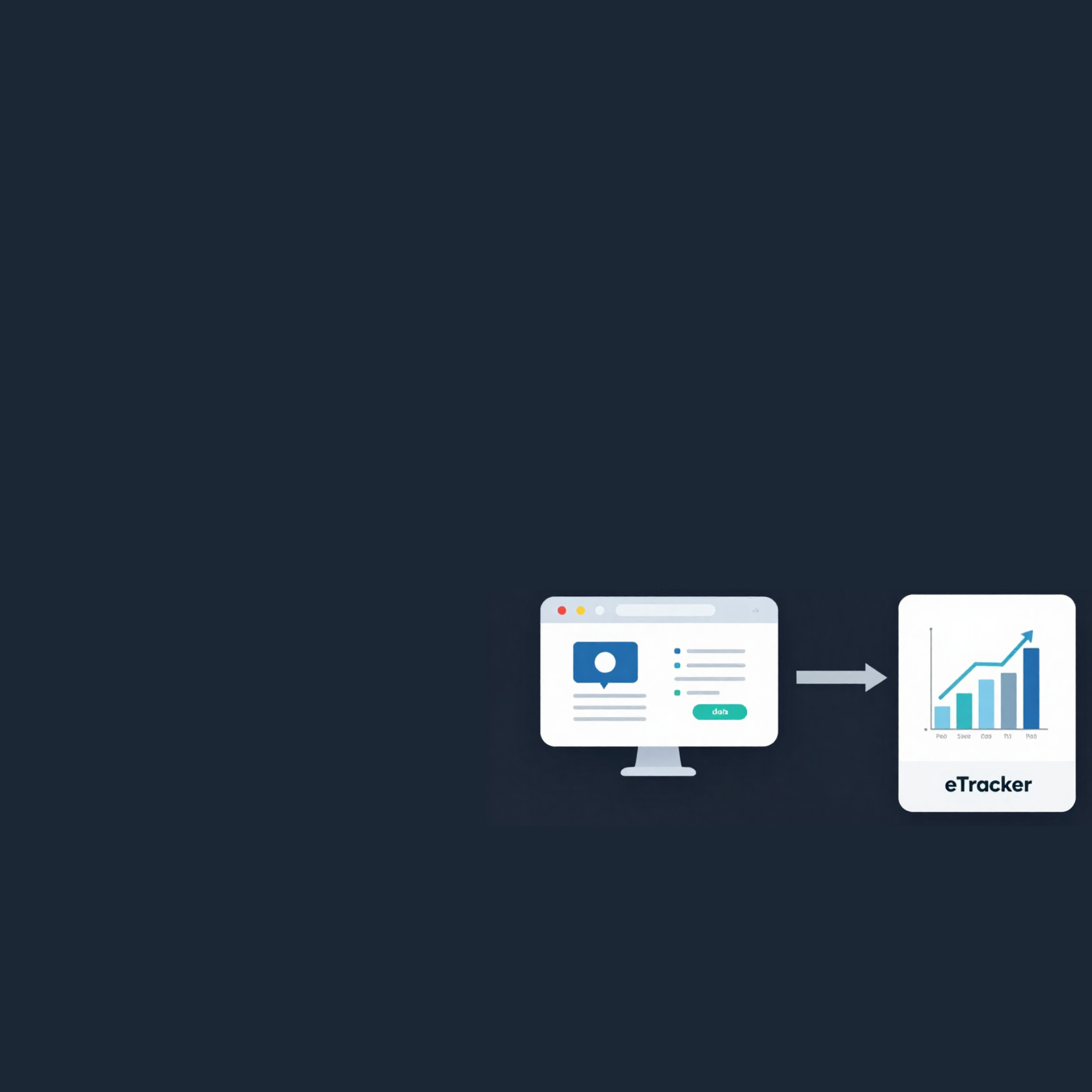Beitragsbild: die Verbindung des Website Trackings mit etracker über Data Layer